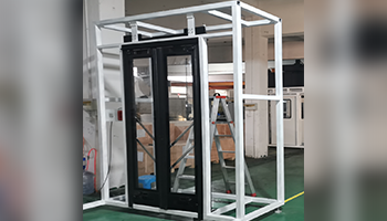 Electric control and drive swing  door