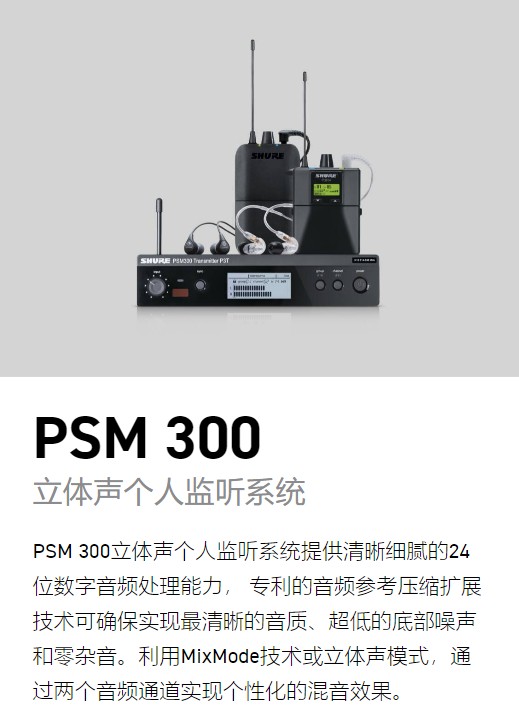 PSM 300个人监听系统