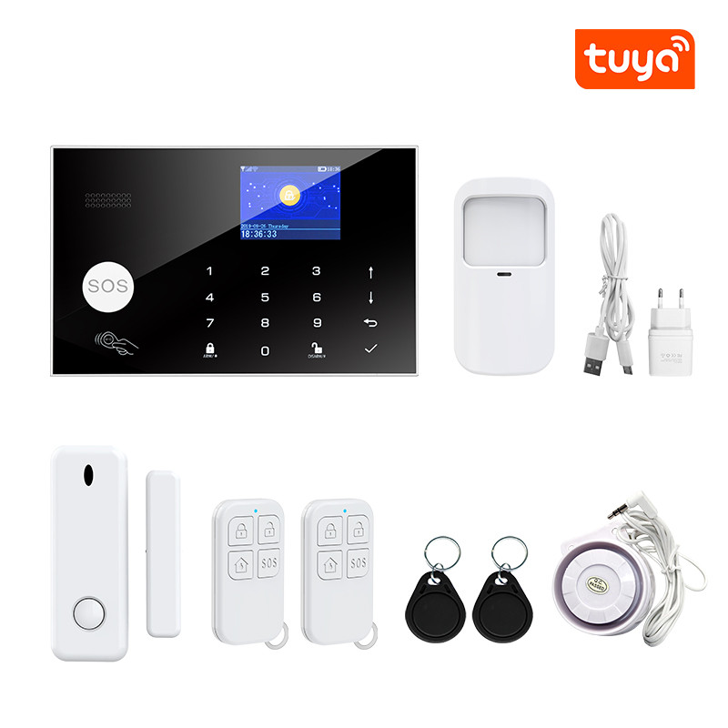 Home Burglar 2g/GSM Alarm System Security Tuya Gsm Wifi Alarm System G30