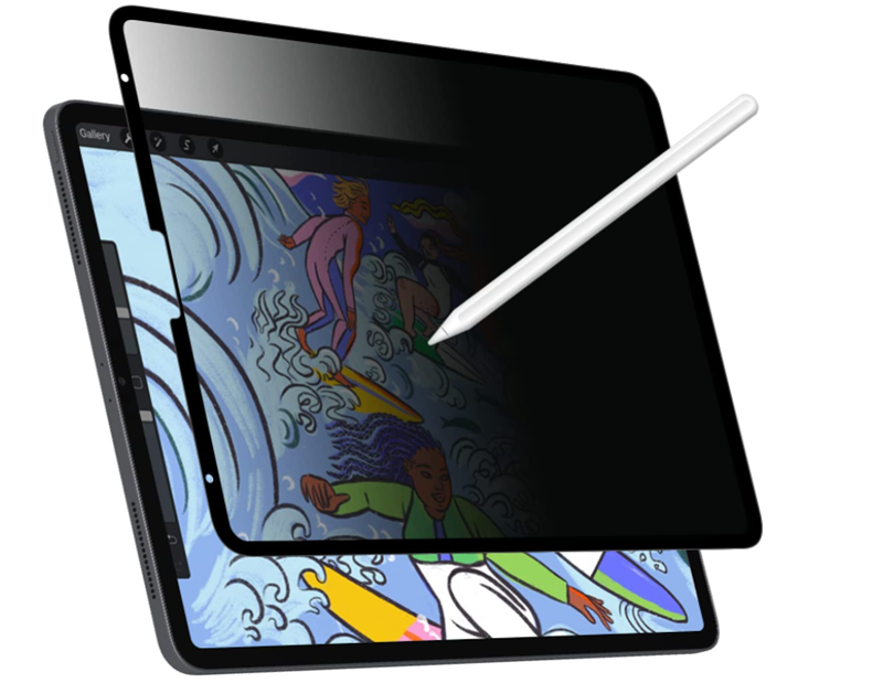 Privacy magnetic paper feel screen protectors for IPads series