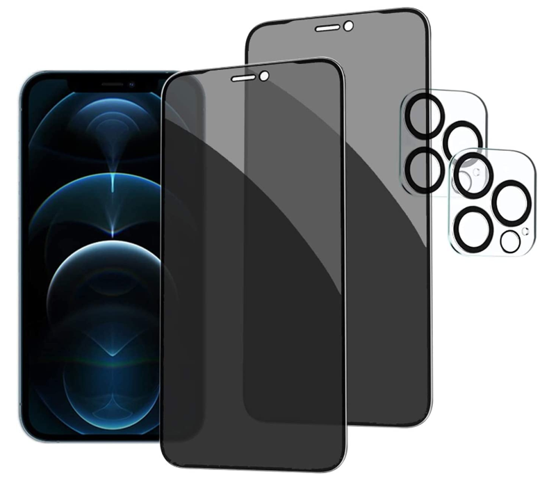 MATT privacy full glue cover screen protectors for iPhone series