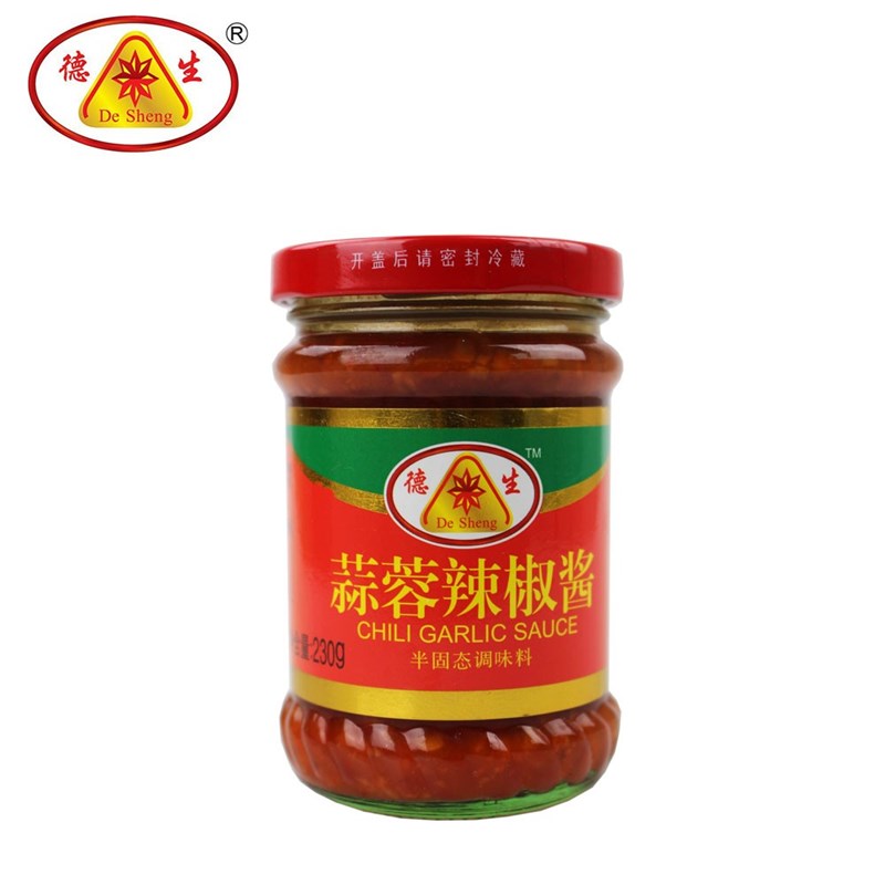 德生蒜蓉辣椒酱230
