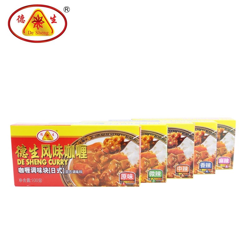 德生风味咖喱块100