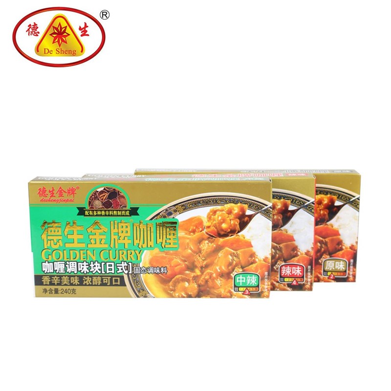 德生金牌咖喱块240