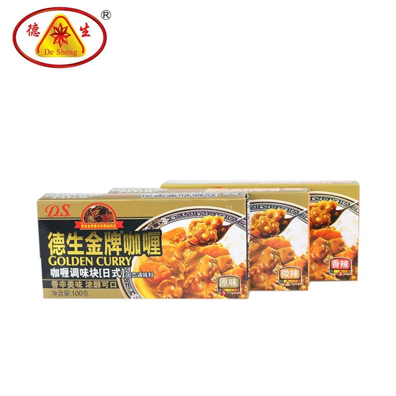 德生金牌咖喱块100